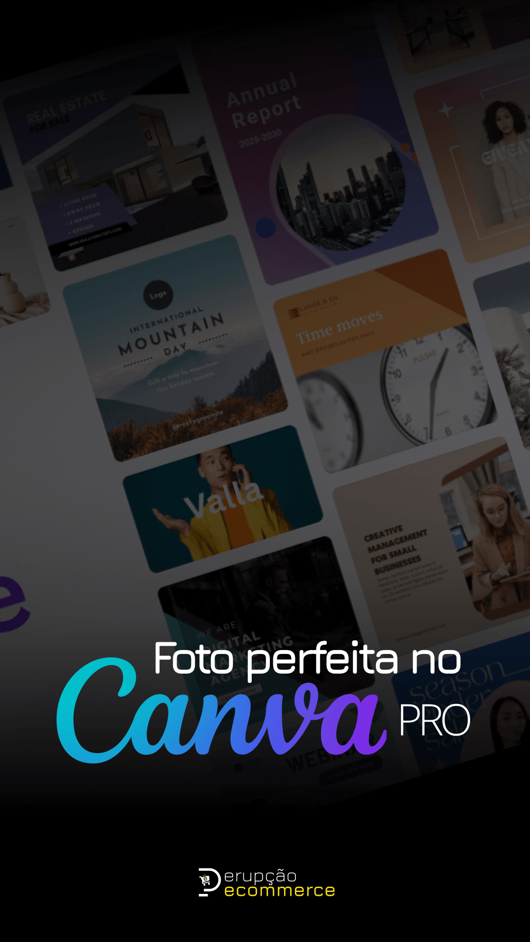 Foto perfeita no canva